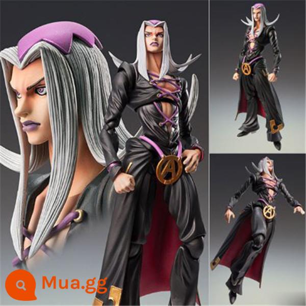 JOJO's Bizarre Adventure Super Like Movable Immortal Diamond Killer Queen Kira Yoshikage Mèo trắng Mô hình mèo hồng - Apache di chuyển được