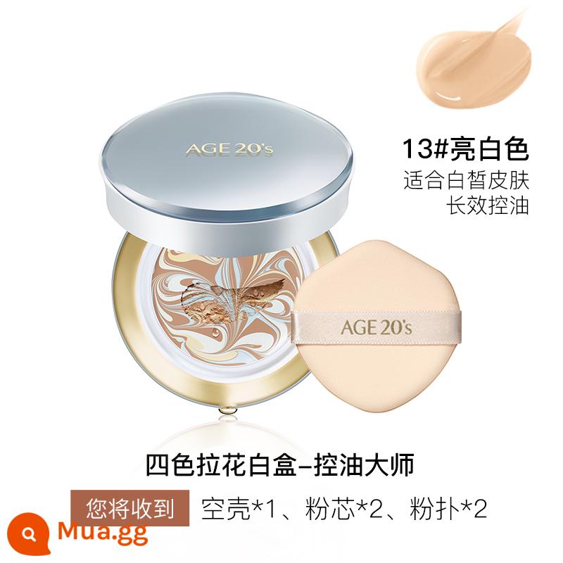 Aekyung air cushion BB cream age20s kem che khuyết điểm giữ ẩm lâu dài cửa hàng flagship mới hàng đầu chính thức ngoài làn da khô toàn diện - Salad bốn màu trắng 13 # trắng sáng