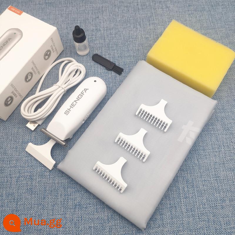 Shengfa cắt tóc dầu đầu khắc tóc salon tóc chuyên nghiệp tóc điện clipper hói hiện vật tự cắt tại nhà - Vải xốp Shengfa 3020