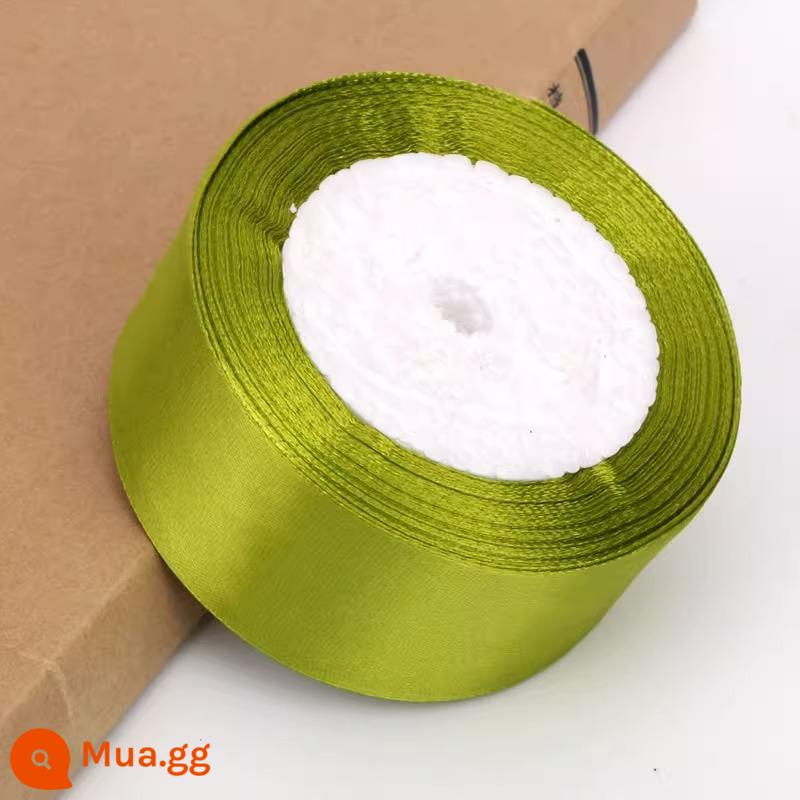 4Cm Ruy Băng Hoa Hoa Hồng Trang Trí Handmade DIY Dây Bện Tặng Ruy Băng Đỏ Nơ Satin - Màu xanh quân đội (ba cuộn bất kỳ có giá 3,5 nhân dân tệ mỗi cuộn)