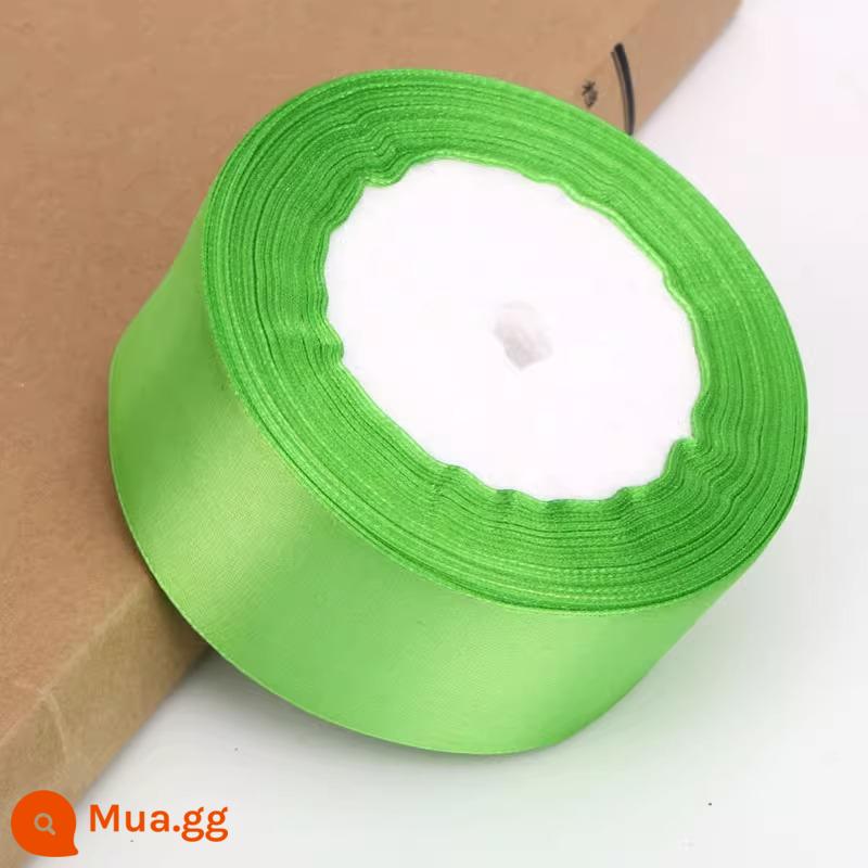 4Cm Ruy Băng Hoa Hoa Hồng Trang Trí Handmade DIY Dây Bện Tặng Ruy Băng Đỏ Nơ Satin - Màu xanh ngọc lục bảo (ba cuộn bất kỳ có giá 3,5 nhân dân tệ mỗi cái)