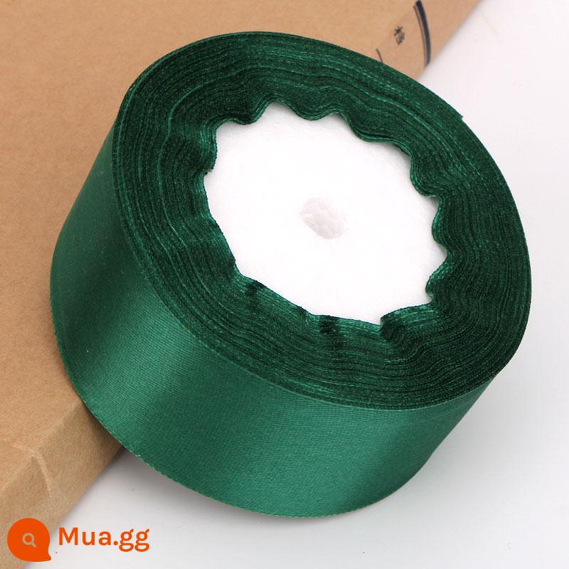 4Cm Ruy Băng Hoa Hoa Hồng Trang Trí Handmade DIY Dây Bện Tặng Ruy Băng Đỏ Nơ Satin - Màu xanh đậm (ba cuộn bất kỳ có giá 3,5 nhân dân tệ mỗi cuộn)