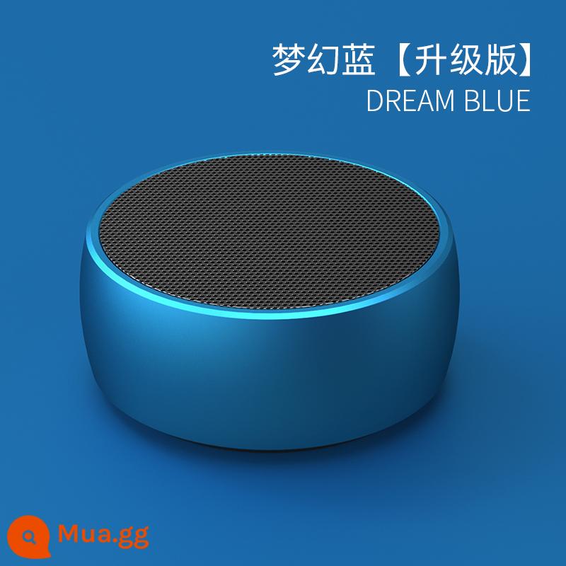 Loa Bluetooth không dây của Đức nhỏ chất lượng cao bộ sưu tập âm thanh tại nhà xe mini ngoài trời siêu loa siêu trầm - Phiên bản nâng cấp: Fantasy Blue [Chất lượng âm thanh không bị méo tiếng HiFi + âm thanh vòm 3D + lõi đơn Bluetooth 5.0]