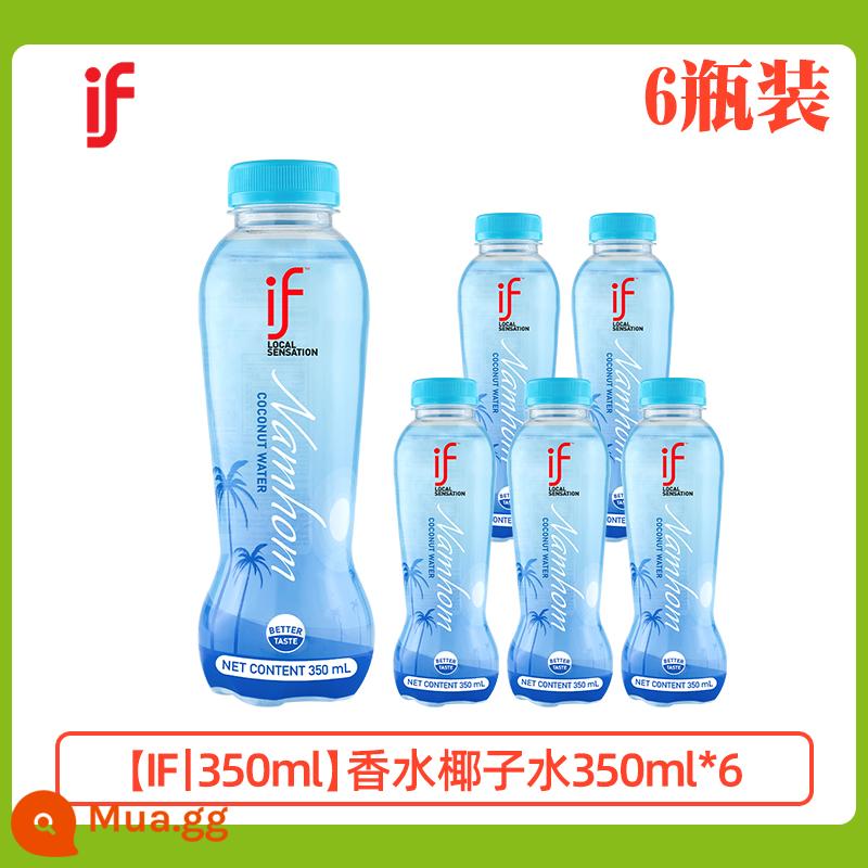 If Nước Dừa 1L*4 Chai Nước Dừa Nguyên Chất 1000ml Chai Lớn Uống Điện Giải 0 Thêm Nước Trái Cây Nhập Khẩu Từ Thái Lan - [IF丨350ml] Nước dừa thơm 350ml*6