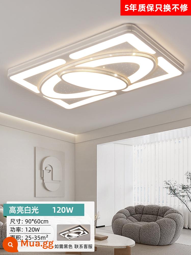 Đèn trần LED Đèn phòng khách đơn giản và hiện đại - Vũ trụ 90*60cm ánh sáng trắng độ sáng cao 120W