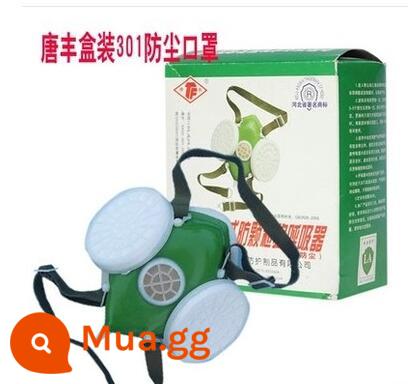 Mặt nạ chống bụi Tangfeng 301 dành cho người lớn mặt nạ phòng độc chống bụi tự mồi mặt nạ chống bụi công nghiệp làm sạch xi măng - Tangfeng đóng hộp chống bụi