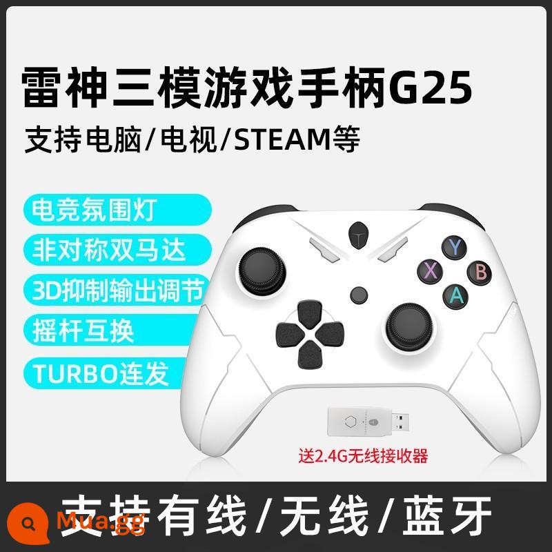 Thor G30 Gaming GamePad PC Phiên bản máy tính của TV Steam Switch Pro Wired Wireless Macro Design Di động Máy tính bảng điện thoại di động kép trực tuyến apple Universal Xbox Bố cục - Chơi game ba chế độ không dây Thor G25 - với ánh sáng bầu không khí thể thao điện tử