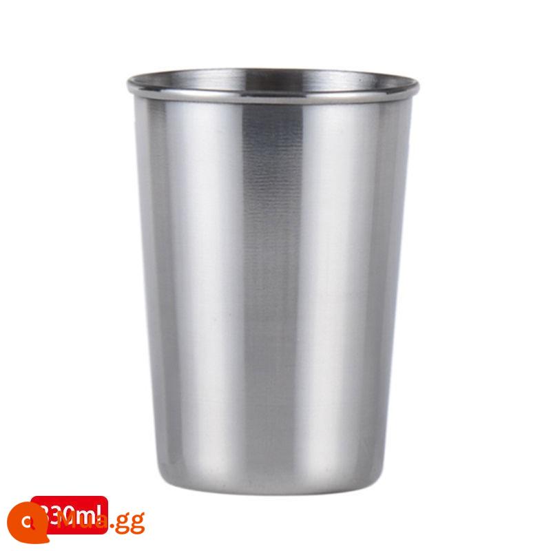 Du Lịch Ngoài Trời Cốc Nước Di Động Cốc Sáng Tạo Kính Thiên Văn Cốc Gấp Gọn Inox 304 Du Lịch Nén Cốc Không Rò Rỉ - Cốc đơn cỡ lớn (330ml) không thể gập lại