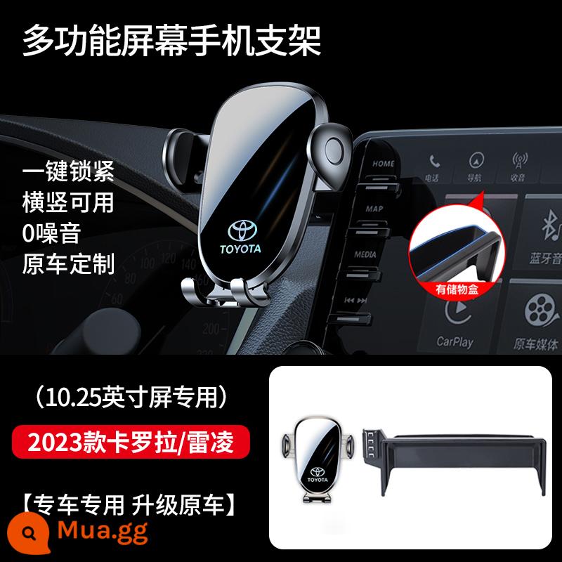 Giá đỡ điện thoại xe hơi Toyota Corolla Ralink CAMRY Rồng Châu Á Hanlanda Rồng đặt giá đỡ điện thoại di động đặc biệt RAV4 - [23 mẫu Corolla/Ralink (10,25 inch)] Mẫu thông minh★Ổn định và có thể sử dụng theo chiều ngang