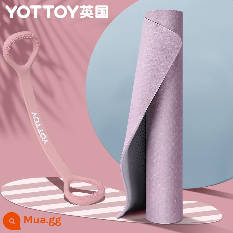 8 nhân vật kéo lưng tập đàn hồi dây nhà hở vai cổ co giãn dây tập yoga silicone mèo con tập thể dục cánh tay - Mèo con 8 nhân vật + 80 thảm tập yoga [Thêm vào mục yêu thích và mua để được ưu tiên giao hàng]