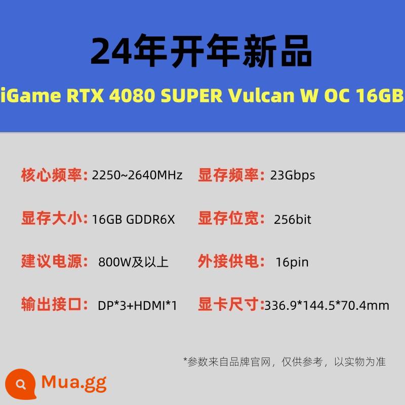 Nhiều màu sắc RTX4080 16G Đồ Họa Tomahawk Sang Trọng ULTRA W OC Vulcan Nước Thần Điểm Miễn Phí Vận Chuyển - RTX4080 SUPER VULCAN W OC