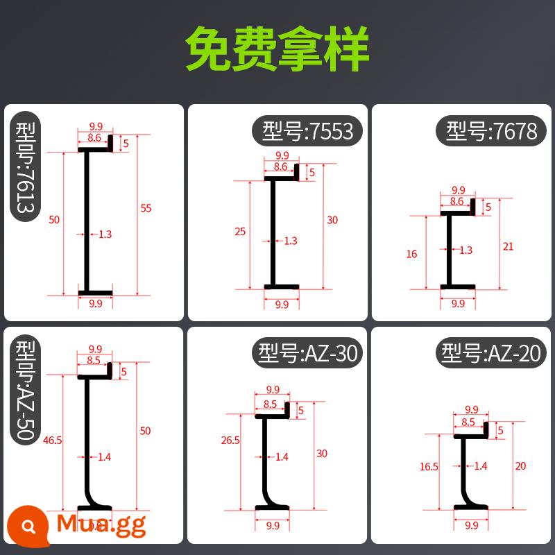 Hợp kim nhôm nhúng ốp chân tường 2cm5cm giấu vô hình góc rất hẹp nối đất dây nhúng bảng ốp chân tường dòng ốp chân tường - Gói dùng thử bắn đặc biệt [Liên hệ bộ phận chăm sóc khách hàng để ghi chú]