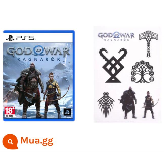 Trò chơi Sony PS5 God of War 5 Ragnarok phiên bản Hồng Kông Trung Quốc phát hành đầu tiên Phiên bản Collector's Edition Phiên bản khổng lồ tại chỗ - Phiên bản Hồng Kông và Đài Loan + nhãn dán đặc biệt