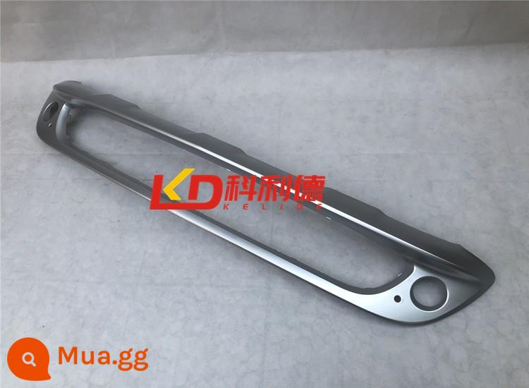 Thích Hợp Cho Xe Mercedes-Benz W156 GLA180 200 GLA220 Trước Dải Sáng Ốp Lưng Mạ Điện Dải Trang Trí Môi Trước Cằm - Cản trước dưới mờ màu bạc có thương hiệu