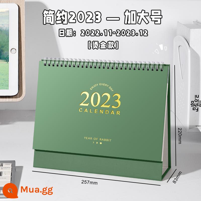 lịch để bàn 2023 trang trí máy tính để bàn notepad lịch 2022 sáng tạo kế hoạch tùy chỉnh đơn giản lịch bấm lỗ lịch năm con thỏ này lịch văn phòng công ty mini dễ thương - Đơn giản 2023|Nâng cấp và dày lên (kích thước cực lớn)