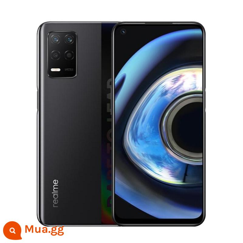 realme (điện thoại di động) Realme Q3 5G Snapdragon 750G 120hz điện thoại thông minh octa-core màn hình làm mới cao - Công nghệ Q3 (5G) Đen