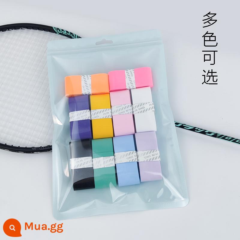 Pu Rui 7C Vợt Cầu Lông Cao Su Cao Su Tennis Thấm Hút Mồ Hôi Dính Tay Keo Chống Trơn Trượt Đệm Phim Cầm Pipu Rui - Màu sắc hỗn hợp [gói 3 chiếc, vui lòng liên hệ bộ phận chăm sóc khách hàng để ghi chú màu]