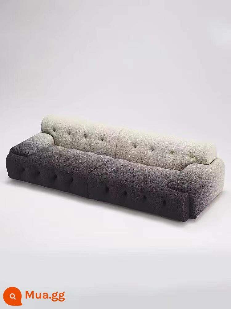 Sofa vải Rochburg tối giản kiểu Ý hiện đại tối giản hiện đại căn hộ lớn và nhỏ phòng khách không gian tự do thiết kế sofa - màu theo nhiệt độ