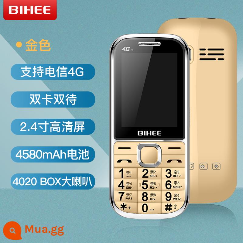 Lily BIHEEC20A Full Netcom Mobile Viễn Thông Phiên Bản Điện Thoại Người Già 4G Máy Thẳng Người Già Chế Độ Chờ Siêu Lâu A30 - Màn hình lớn màu vàng cấu hình cao/Phiên bản viễn thông 4G Sạc nhanh Type-C/Vỏ bảo vệ miễn phí