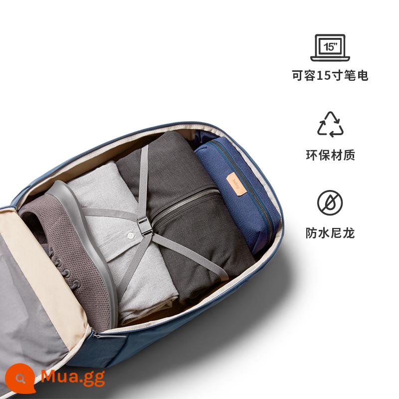 Bellroy Australia Transit Backpack 28L balo du lịch lên máy bay dung tích lớn bảo vệ môi trường - Azure Sea 28L có thể chứa laptop 15 inch