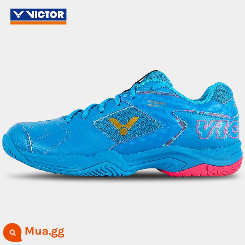 Giày Cầu Lông VICTOR Victory Victor P9200TD Kung Fu Ống Giữa Bảo Vệ Chống Sốc Chống Mài Mòn - P9200TD-trang sức xanh/đỏ hồng