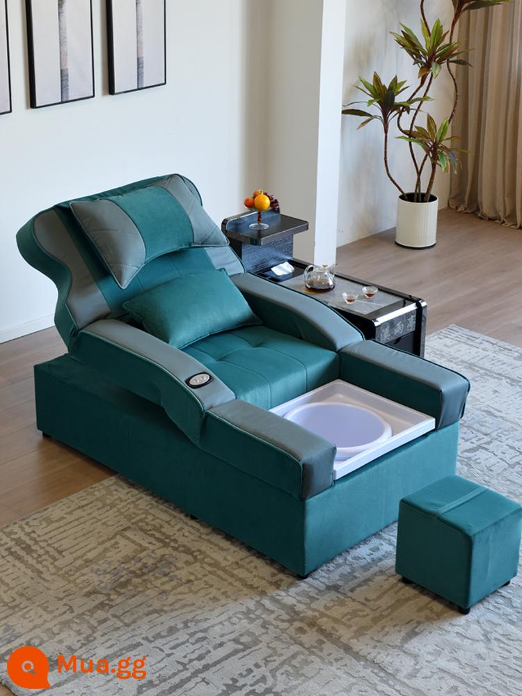 Ghế sofa ngâm chân giường trị liệu bằng điện mát-xa chân tất cả trong một giường xông hơi còn lại ghế phòng chờ ghế sofa ngâm chân - Nâng một mảnh * vải chân mèo + nhung mờ * chậu hoạt động có chậu