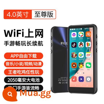 Ruizu mp4 toàn màn hình mp5wifi Internet player mp6 đọc tiểu thuyết mp3 nghe bài hát hiện vật thẻ p3p4 - [Phiên bản cực đoan] Quái vật hiệu suất