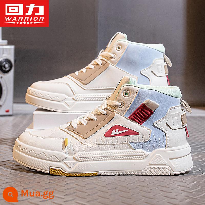 Back Force Shoe Giày cao -Giày nhỏ màu trắng 2022 Vụ nổ Autumn Ins Tide Model Model AJ Giày Nữ Sneakers Nữ dày - Tháng 2084 ở Mỹ