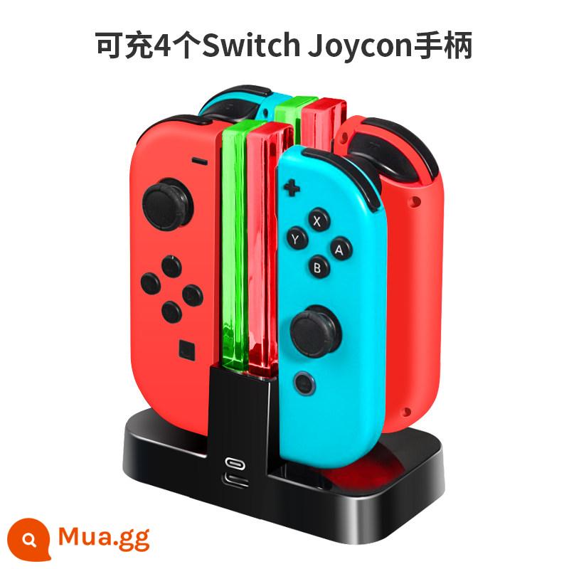 Bộ sạc Nintendo NSM Tay cầm chuyển đổi tay cầm sạc Bộ kẹp NS Giá đỡ ghế chuyên nghiệp sạc phụ kiện Joy-Con - Bộ sạc bốn chân Joy-Con