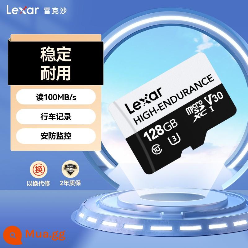 Thẻ nhớ Lexar 128G 1T điện thoại di động máy bay không người lái Thẻ nhớ MicroSD TF 256G cửa hàng hàng đầu - Cao 128 G (card giám sát độ bền cao 100MB/S)