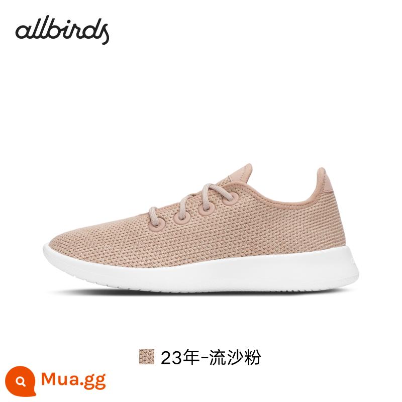 AllbirdsTree Runner mùa hè bạch đàn nhẹ thấp hàng đầu thể thao giày thường giày nam giày nữ - 23 năm - bột cát lún