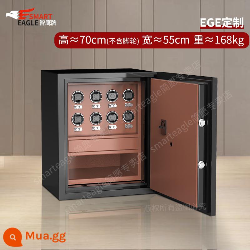 Hàn Quốc nhập khẩu Smarteagle Smart Eagle Blocks 3C Mật khẩu dấu vân tay được chứng nhận Home Hộp cao -Hộp lưu trữ vô hình lớn của Tập đoàn tùy chỉnh chống cháy để xem - [Hàng có sẵn tùy chỉnh] Chiều cao EGE 70CM (8 vị trí bàn + 1 ngăn kéo + diện tích không gian)