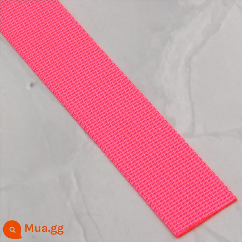 1.5-5CM Ruy Băng Nylon Hố Hoa Văn Màu Mã Hóa Lưng Túi Thay Thế Dây Đeo Vai Dây Đeo Túi Tự Làm Phụ Kiện Phụ Kiện - Vải sóng được mã hóa bằng bột huỳnh quang