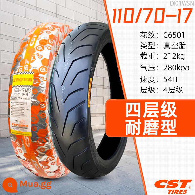 Lốp không săm xe máy Zhengxin Tire 90/100/110/120/130/140/150/60/70/80-17 inch - Lốp không săm 110/70-17 Zhengxin