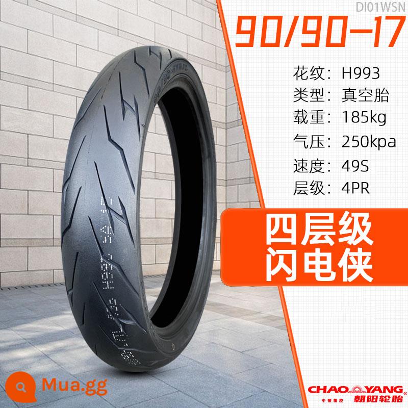 Lốp không săm xe máy Zhengxin Tire 90/100/110/120/130/140/150/60/70/80-17 inch - Lốp không săm 90/90--17 Chaoyang Flash