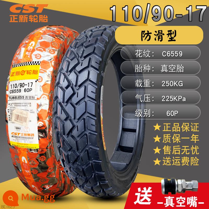 Lốp không săm xe máy Zhengxin Tire 90/100/110/120/130/140/150/60/70/80-17 inch - Lốp không săm 110/90-17 Zhengxin