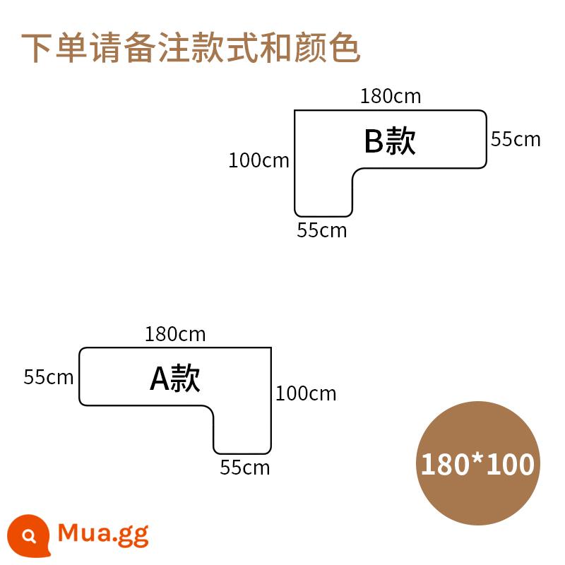 Bắc Âu Gỗ Chắc Chắn Góc Bàn Góc Bàn Làm Việc Nhà Góc Chữ L Bàn Máy Tính Để Bàn Đôi Bàn Làm Việc Hình Chữ L - Bàn đơn [180*100cm rộng 55*cao 75cm]