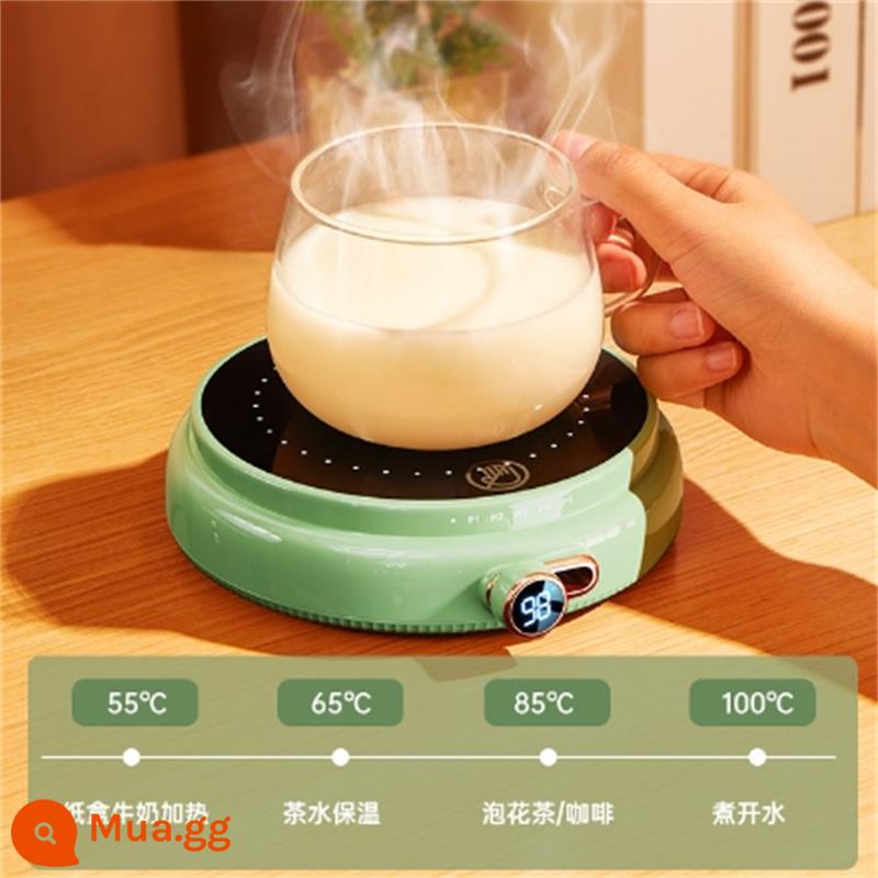 Siêu tư thế hâm nóng coaster sữa nóng 55 nhiệt độ không đổi cách nhiệt 100 độ hiện vật nhanh ấm có thể điều chỉnh đế ấm để đun sôi nước - [Điều chỉnh nhiệt độ diện rộng] 30 độ ~ 55 độ ~ 100 độ được điều khiển theo ý muốn