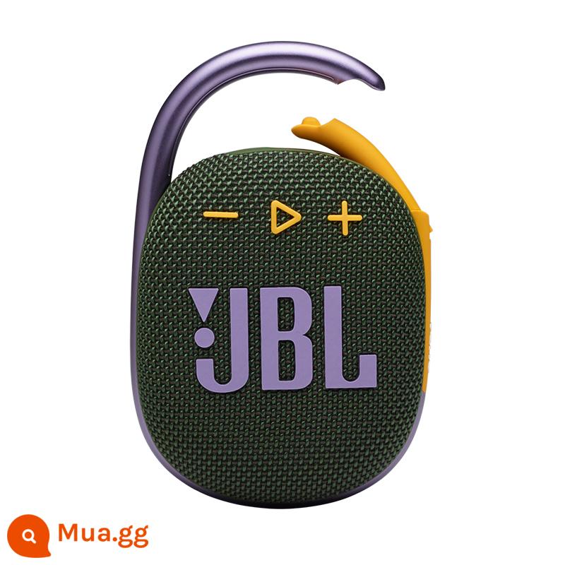 [Tự vận hành] Loa Bluetooth không dây JBL CLIP4 Khóa di động Âm thanh Loa siêu trầm mini chống nước - rừng xanh