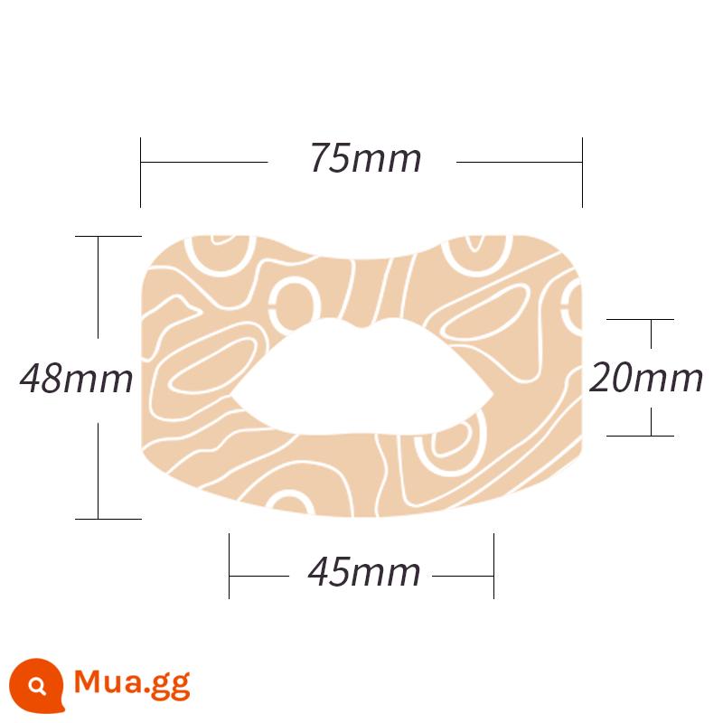 [Tự vận hành] Miếng dán điều chỉnh hơi thở bằng miệng OKTAPE im lặng tạo tác chống hở môi trẻ em khi ngủ miếng dán bịt kín miệng - Màu da người lớn (trên 14 tuổi)