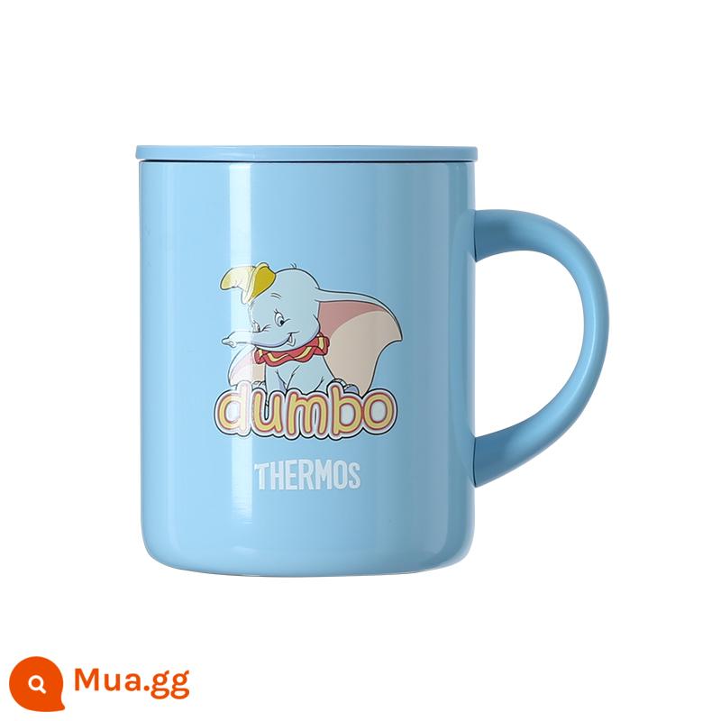 [Tự vận hành] Ly giữ nhiệt Linefriends THERMOS Cartoon IP chính hãng do Disney ủy quyền - Cốc Dumbo-Blue 320ml