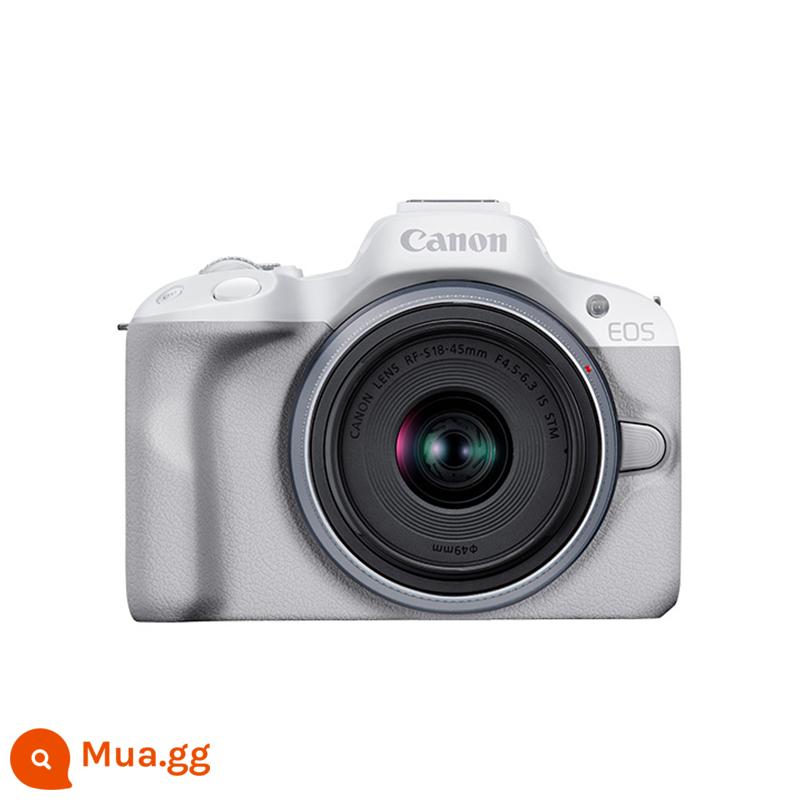 [Tự vận hành] Máy ảnh một mắt siêu nhỏ của Canon/Canon EOS R50 18-45 kit dành cho sinh viên du lịch - R50 18-45 bộ trắng