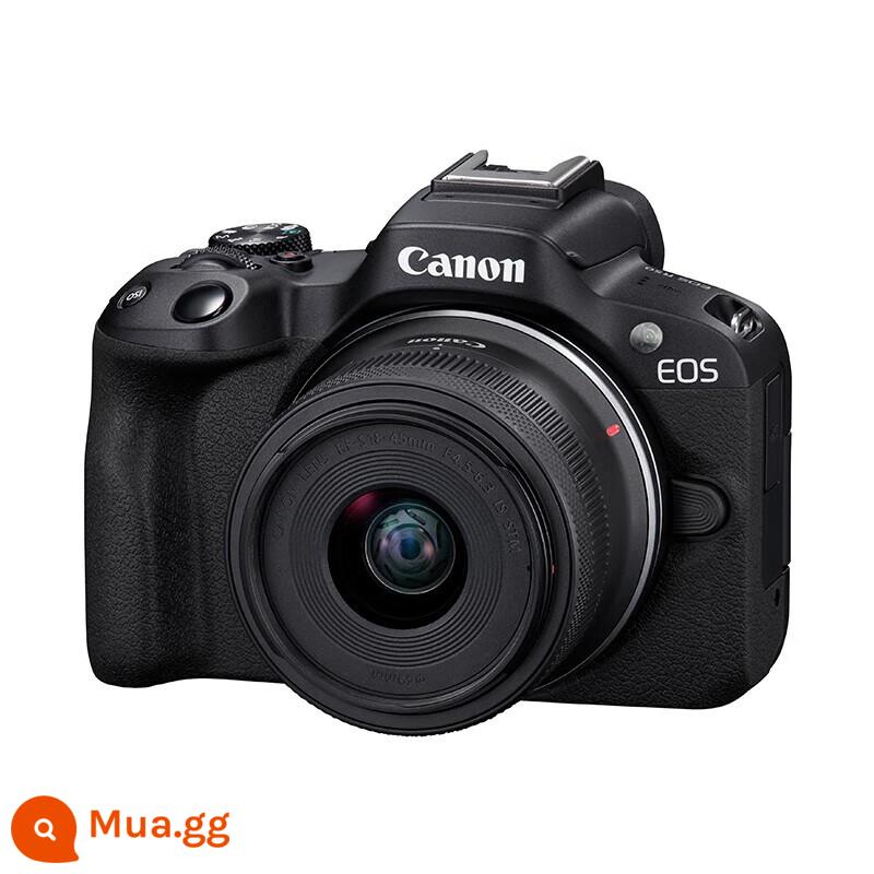 [Tự vận hành] Canon Máy ảnh một mắt siêu nhỏ Canon R50 kit 18-45mm Máy ảnh kỹ thuật số HD Canon r50 - đen