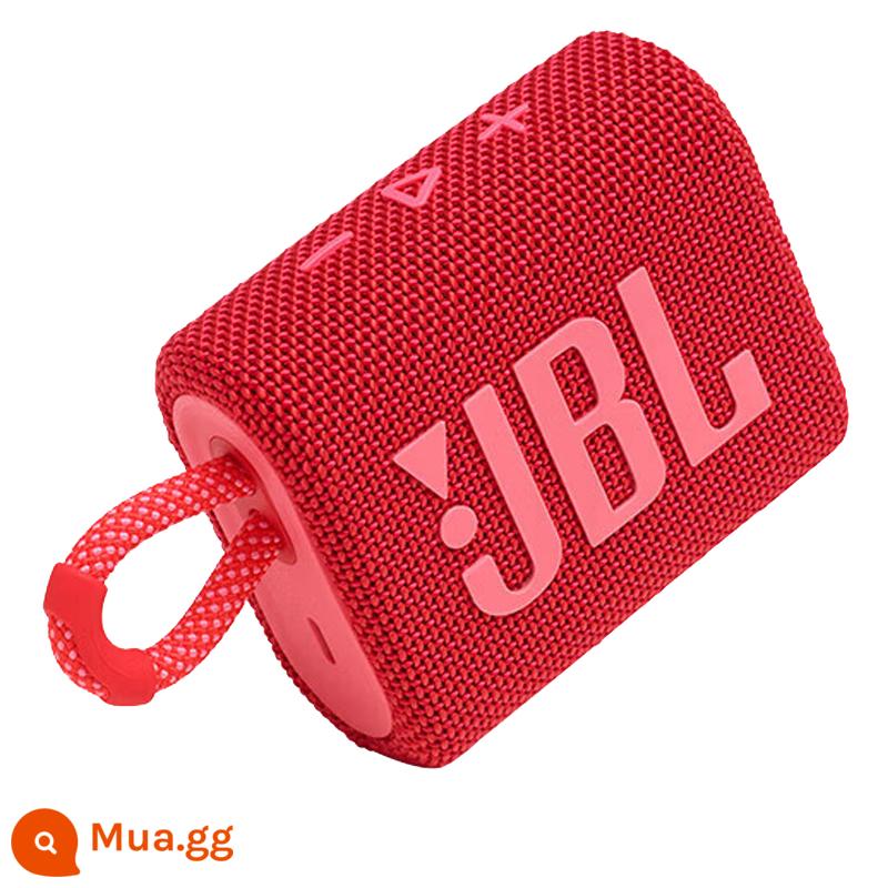 [Tự vận hành] JBL GO3 BRIC Loa Bluetooth không dây thế hệ thứ 3 Âm thanh Loa siêu trầm mini di động Loa nhỏ - màu đỏ