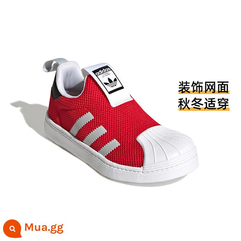 [Tự vận hành] Giày trẻ em adidas clover classic gold label shell head sneakers GX3231 - GZ5034.