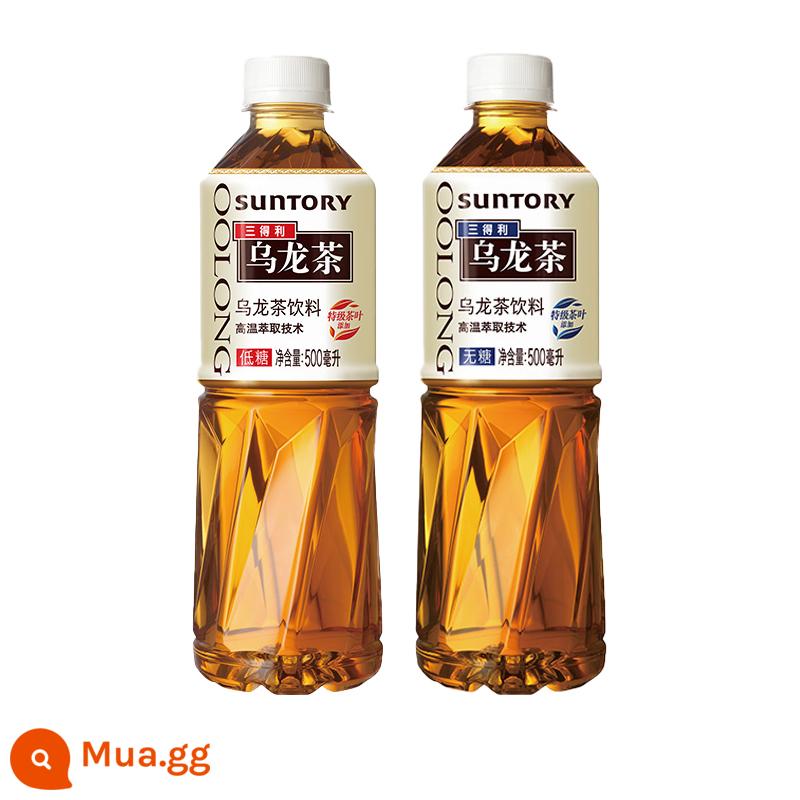 SUNTORY/ Trà ô long Suntory trà không đường 0 đường 0 béo 1.25L*6 chai lớn fullbox - Ô long không đường/oolong ít đường ngẫu nhiên 500ml*15 chai