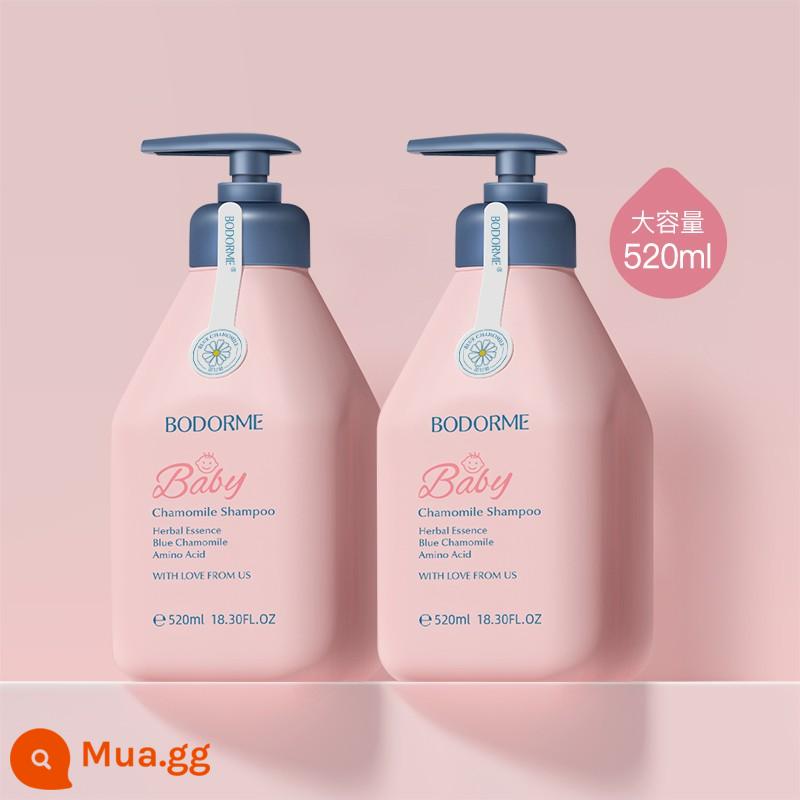 Dầu gội trẻ em Bedemei Sữa tắm gội mượt mà đặc biệt 3-15 - Dầu gội 520ml*2