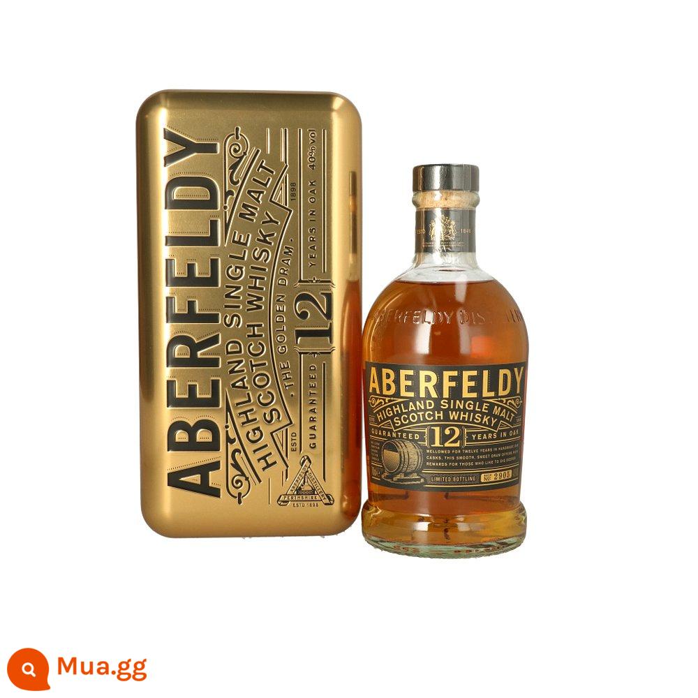 European Direct Mail Aberfeldy Aberdie 12 Năm / 15 Năm / 16 Năm / 21 Năm Rượu Whisky mạch nha đơn - Thỏi vàng 12 năm (40 độ)