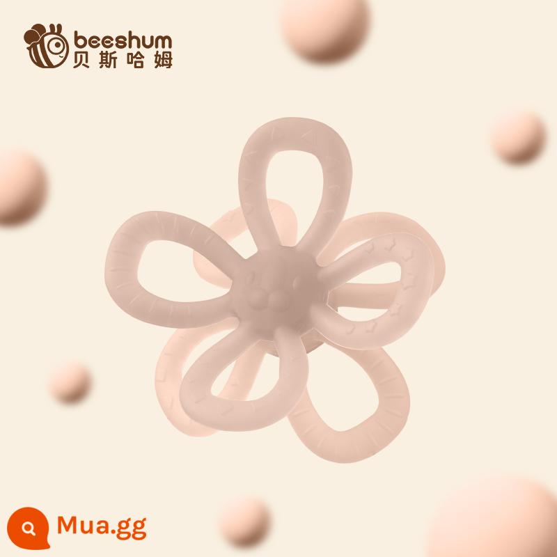 Beeshum Manhattan rắn mọc răng răng hàm bé dính đồ chơi cho bé silicone cắn keo chống ăn tay hiện vật có thể đun sôi - bạc nano