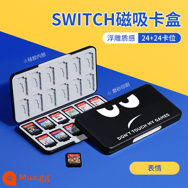 Hộp băng Nintendo Switch gói thẻ trò chơi hộp thẻ switcholed hút từ tính hộp lưu trữ NS dung lượng lớn 24 miếng Gói 12 miếng Vỏ bảo vệ di động Mario Lite Phụ kiện ngoại vi Dongsen - 24 miếng [biểu cảm] mũ vuốt mèo miễn phí★ phong cách từ tính